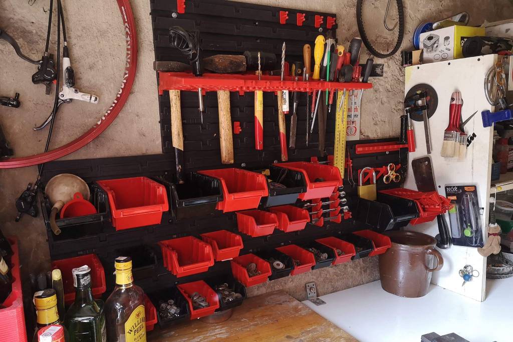 ako usporiadaÅ¥ nÃ¡radie v dielni